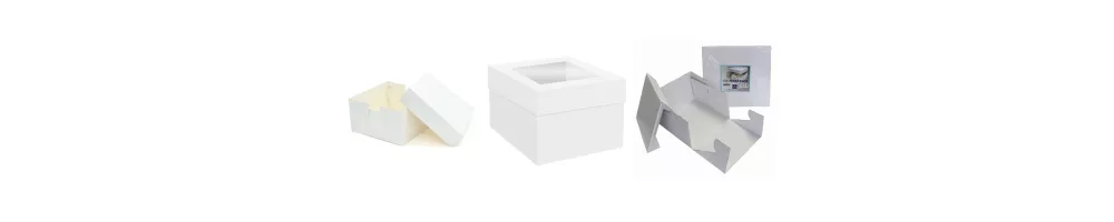 Classic cake boxes (height 11–16 cm)
