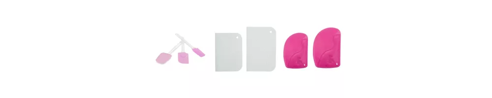 Raschietti e spatole in silicone
