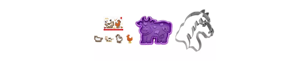 Ausstecher Bauernhoftiere