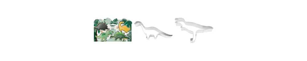 Emporte-pièces dinosaures & dragons