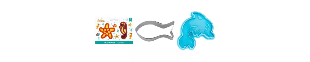 Emporte-pièces animaux marins