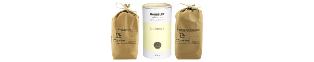 Mehl, Stärke & Backmalz