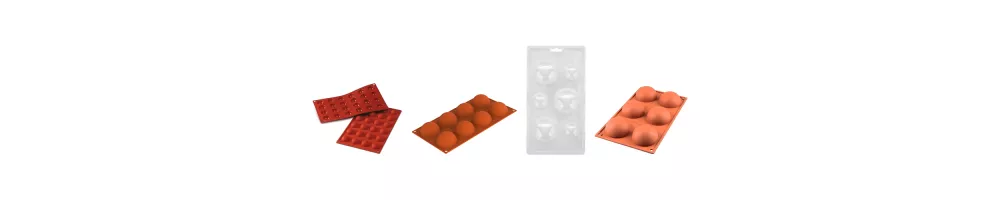 Stampi a semisfera per cioccolato