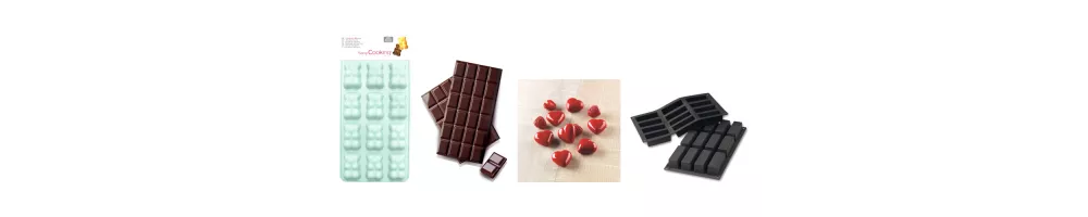 Moules à chocolat en silicone