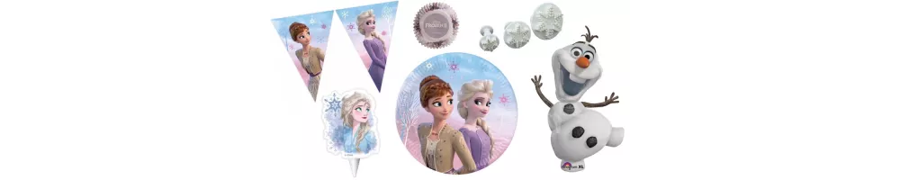 Anniversaire reine des neiges
