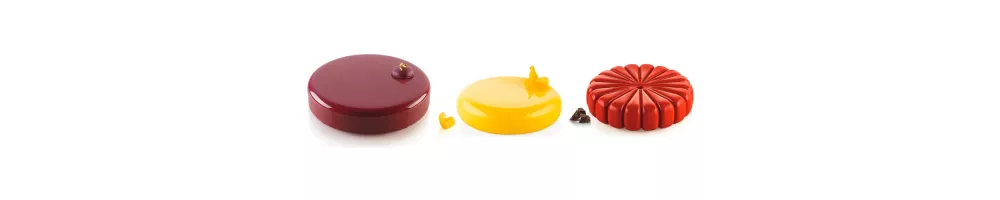 Moules à entremets en silicone