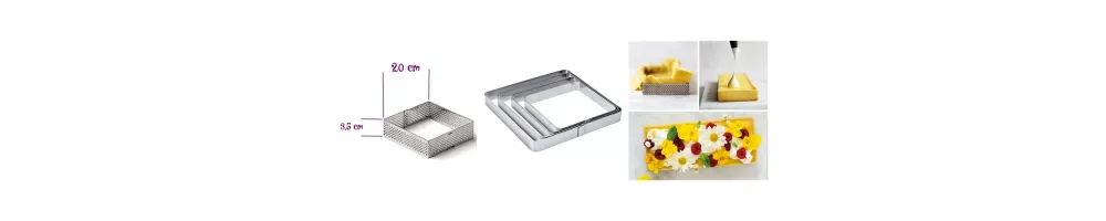 Square & rectangular tart rings