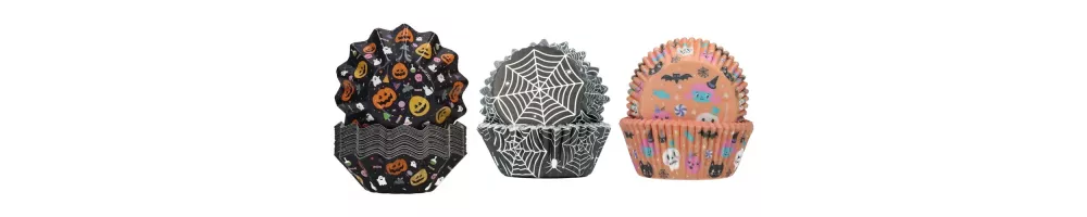 Halloween cupcake cases