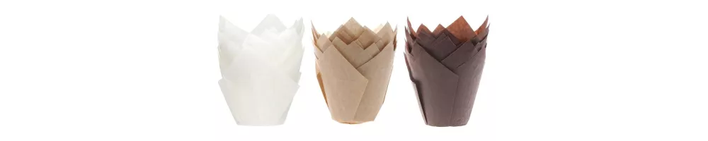 Pirottini bianchi, marroni e kraft