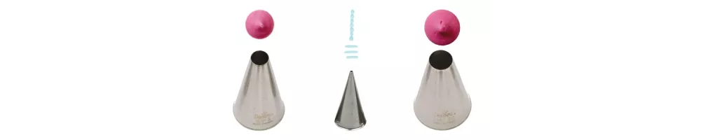 Douilles & poches pour glace royale