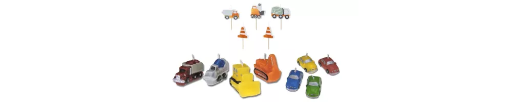 Fahrzeug- & Baustellen-Kerzen