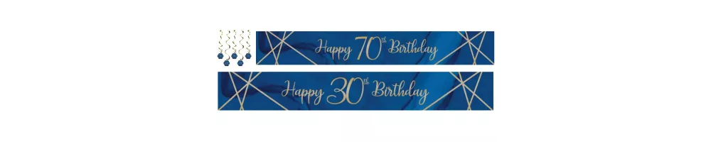 Number garlands & banners