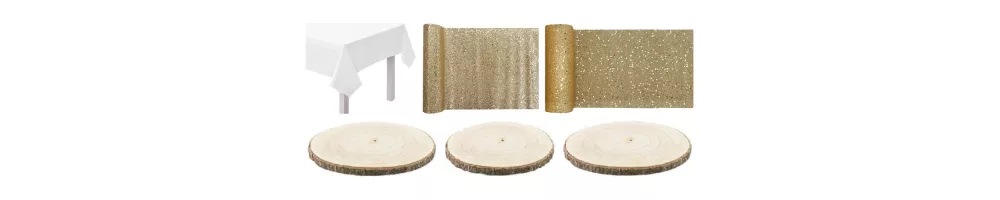 Tischdeko für die Hochzeit