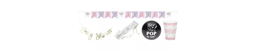 Babyparty-Deko & Gender Reveal