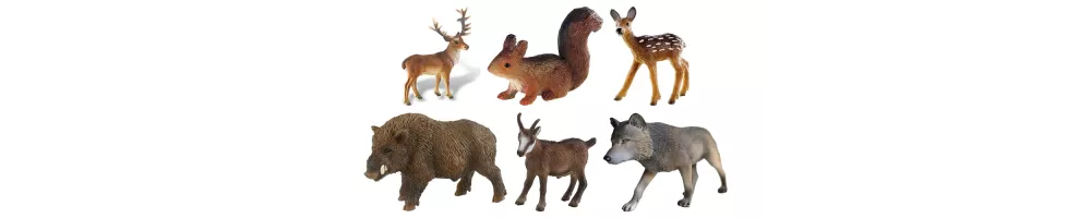 Waldtier-Figuren