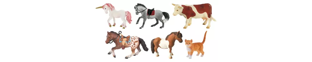 Figurines ferme & chevaux