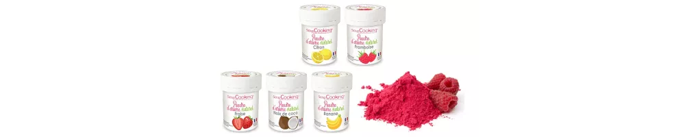 Fruit powders & matcha