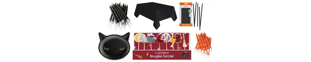 Déco de table & vaisselle Halloween