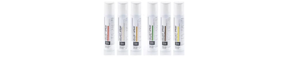 Spray velours effet neige