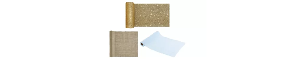 Nappes & chemins de table