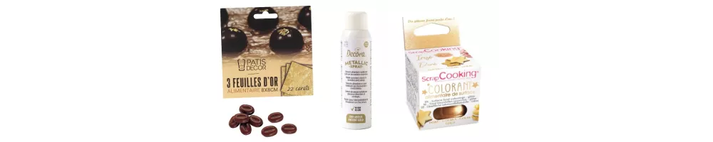 Decorazioni natalizie per praline e dessert