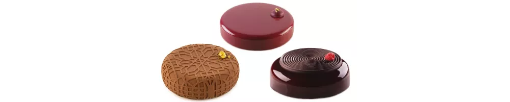 Round silicone mould
