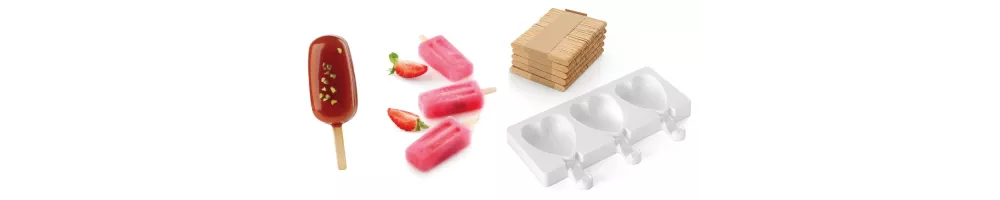 Mini ice cream moulds