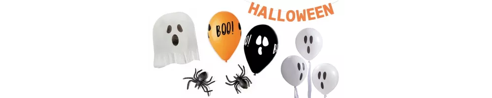 Fantasma e ragno di Halloween