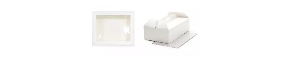 Rectangular cake boxes
