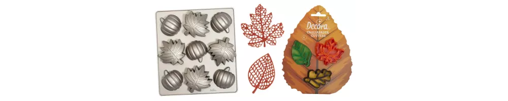 Autumn baking material