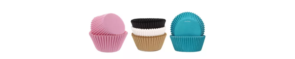 Caissettes à cupcakes par couleur