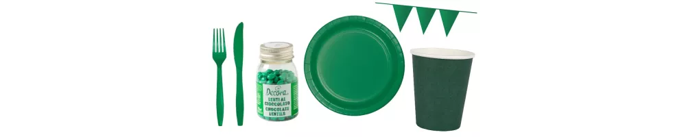 Compleanno verde scuro