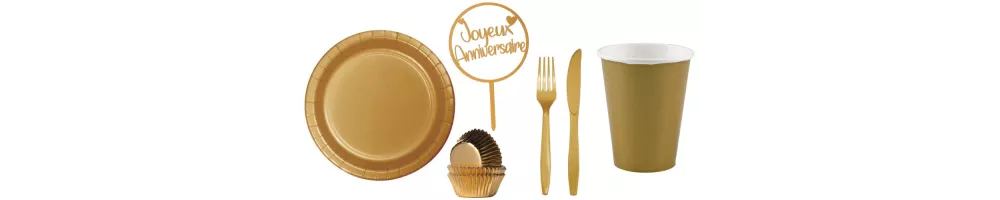 Gold birthday