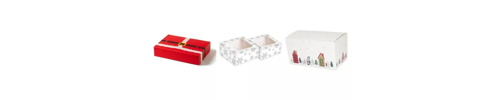 Christmas cookie boxes