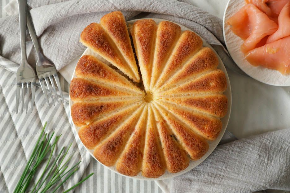 Cake al salmone
