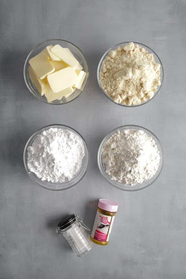 Christmas cookie ingredients