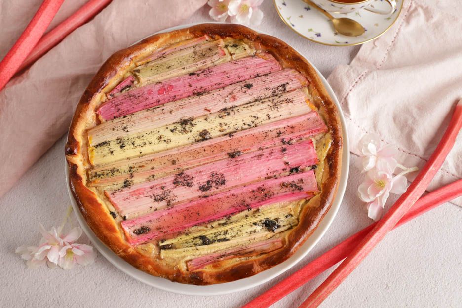 Ricetta brioche rabarbaro-vaniglia