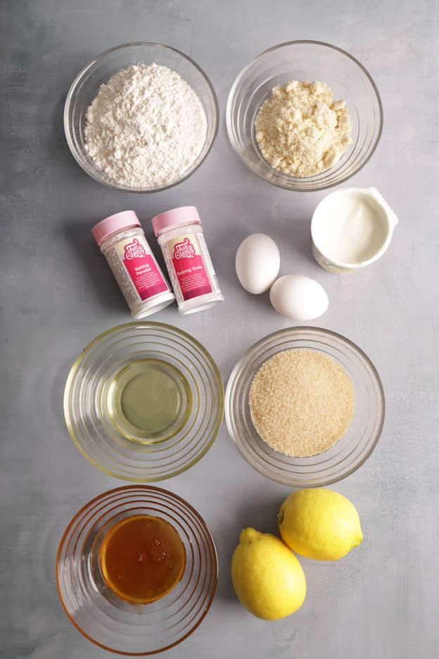 ingredienti cake al limone