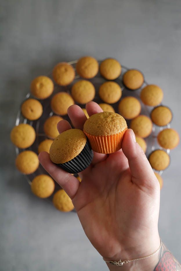 Cupcakes kühlen aus