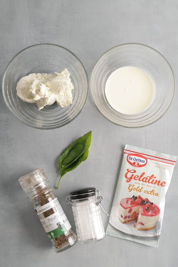 mini pepper entremets ingredients
