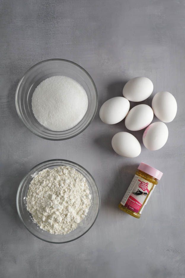 sponge cake ingredients