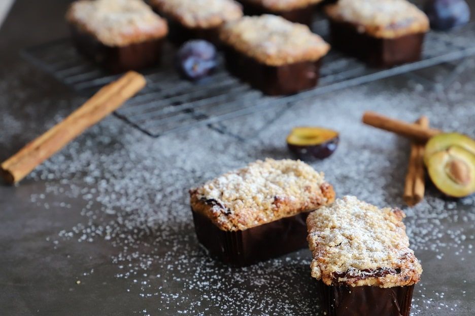 Mini cake prugne e cannella