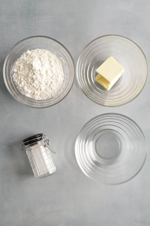 Shortcrust pastry recipe for salmon and spinach quiches