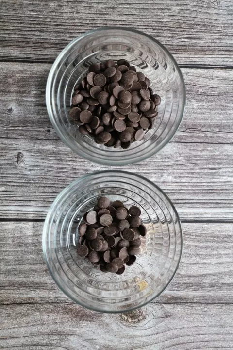 Chocolate in the microwave