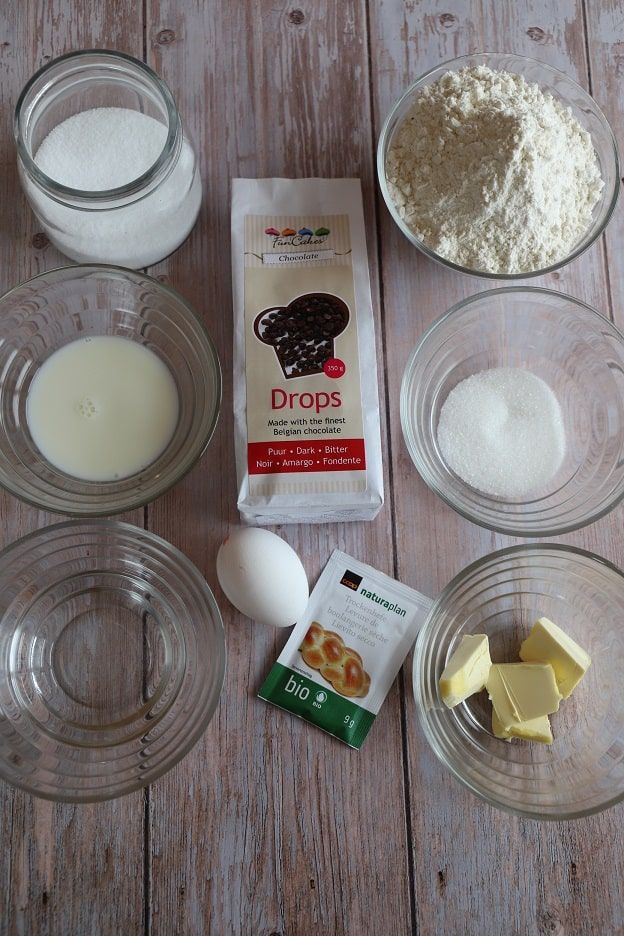 chocolate brioche ingredients