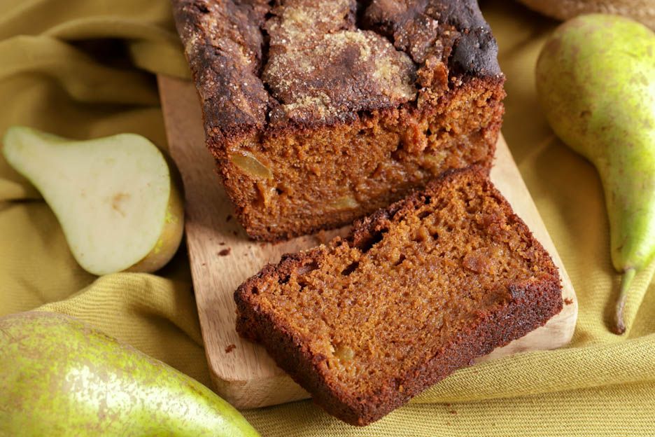 Cake pera-vin cuit