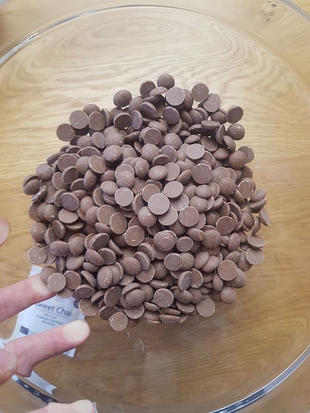 recipe chai tea chocolates - cinnamon