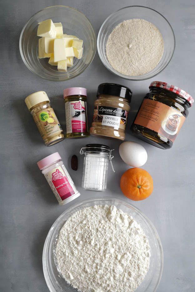 spice cookie ingredients