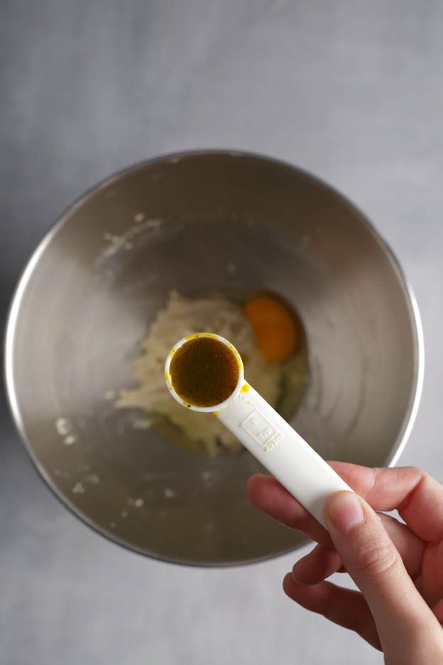 L'arôme de vanille est ajouté