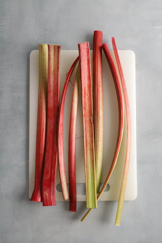 strawberry rhubarb tart